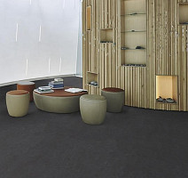 Forbo Marmoleum Solid Concrete 3725 cosmos фото 3 | FLOORDEALER